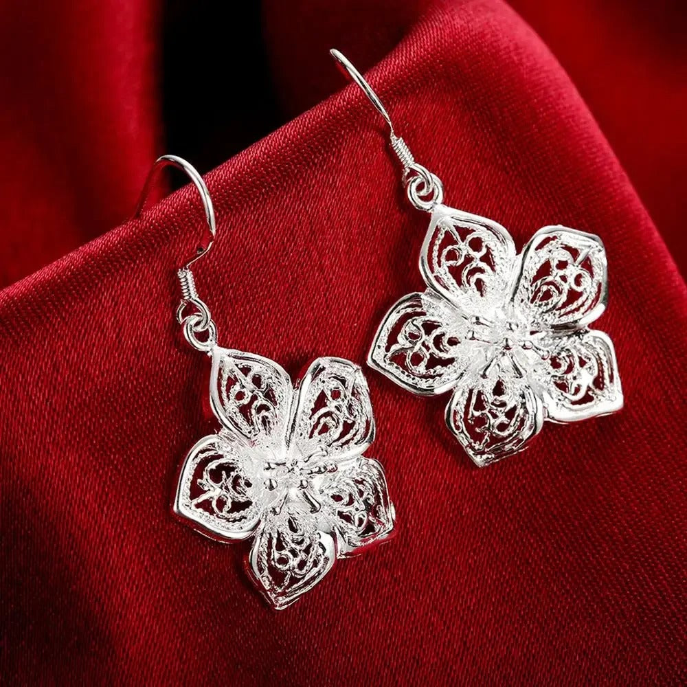 CONJUNTO FLORES PRATA 925 - CONP22