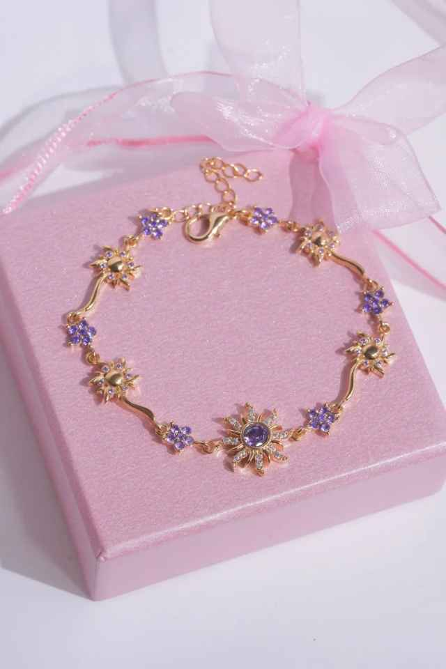 PULSEIRA RAPUNZEL CRAVEJADA - PUL363