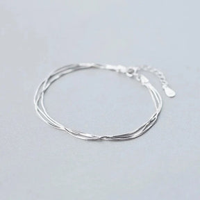 PULSEIRA CORDÕES DE PRATA 925 - PUL2445
