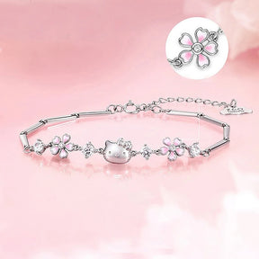 PULSEIRA HELLO KITTY PRATA 925 - PUL146