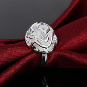 SUPER CONJUNTO FLORES  PRATA 925 - CONP804