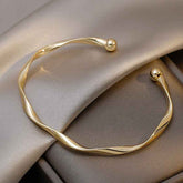 PULSEIRA BRACELETE BANHADA EM OURO 18K - PL342