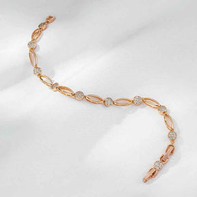 PULSEIRA CRAVEJADA BANHADA EM OURO 18K - PLSI036