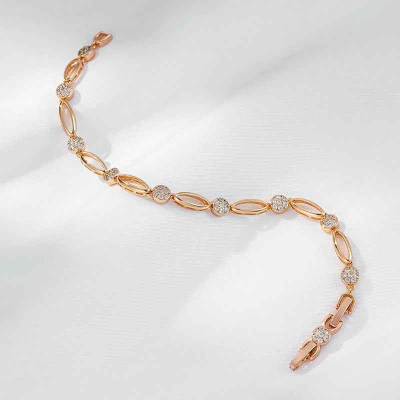 PULSEIRA CRAVEJADA BANHADA EM OURO 18K - PLSI036