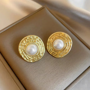 BRINCO PÉROLA BANHADO EM OURO 18K - BRSI267