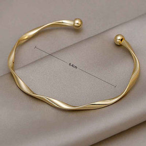 PULSEIRA BRACELETE BANHADA EM OURO 18K - PL342