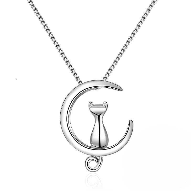 COLAR GATINHO PRATA 925 - PR0690