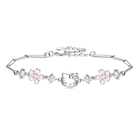 PULSEIRA HELLO KITTY PRATA 925 - PUL146
