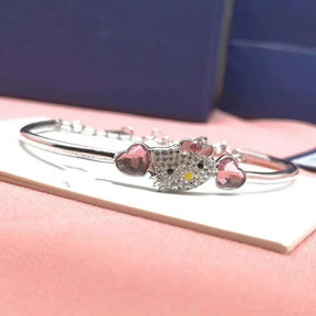 PULSEIRA BRACELETE HELLO KITTY PRATA 925 - PUL1357