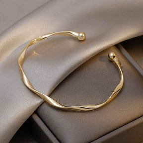 PULSEIRA BRACELETE BANHADA EM OURO 18K - PL342