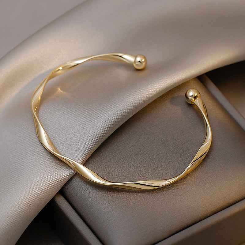 PULSEIRA BRACELETE BANHADA EM OURO 18K - PL342