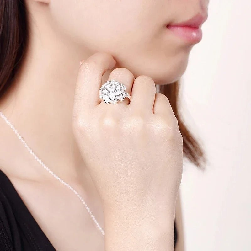 SUPER CONJUNTO FLORES  PRATA 925 - CONP804