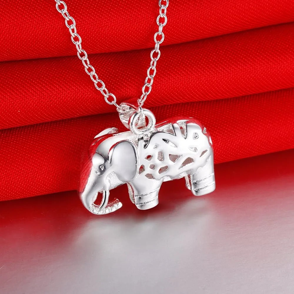 COLAR ELEFANTE PRATA 925 - PR0594
