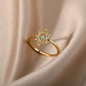 ANEL AJUSTÁVEL PRIMAVERA E NATUREZA BANHADOS EM OURO 18K ANF 678 - ANF 703 (DIVERSOS)
