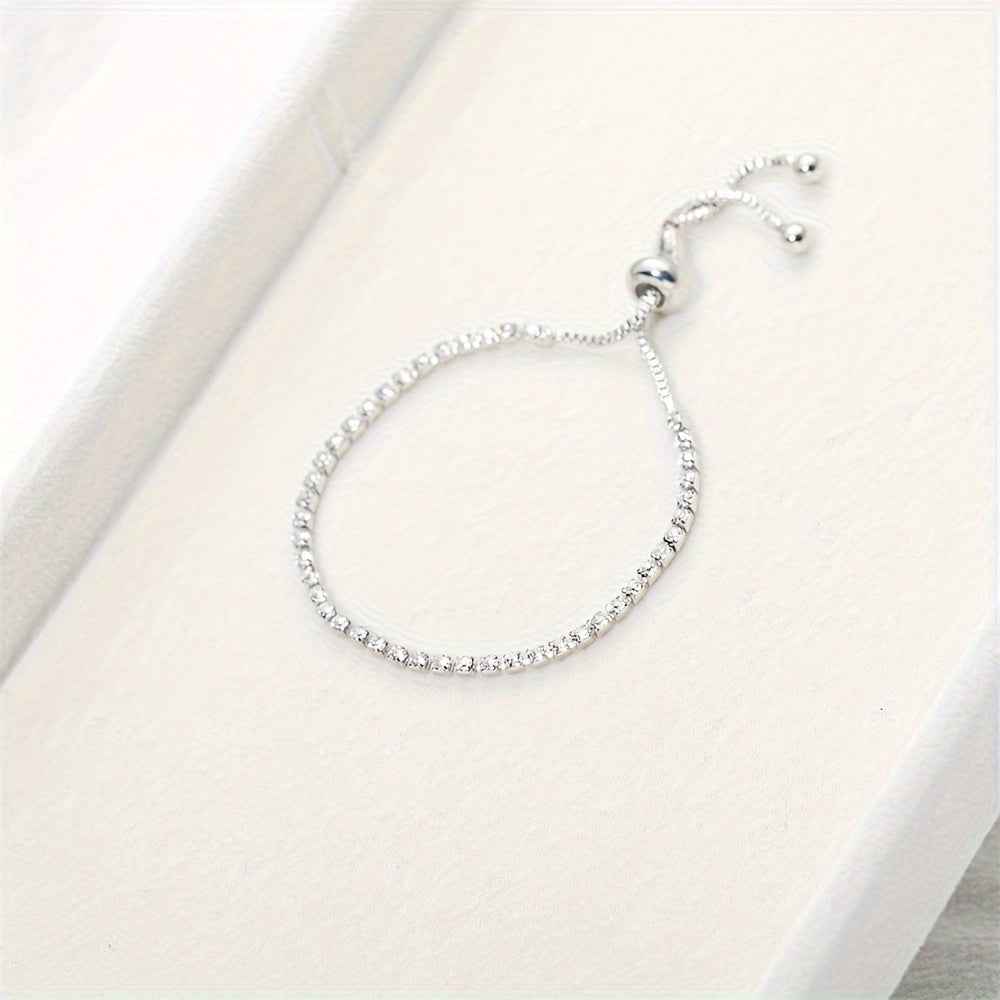 PULSEIRA PRATA 925 CRAVEJADA - PUL145