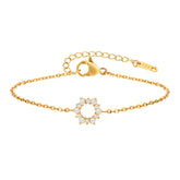 PULSEIRA GIRASSOL BANHADA EM OURO 18K - PLSI 988