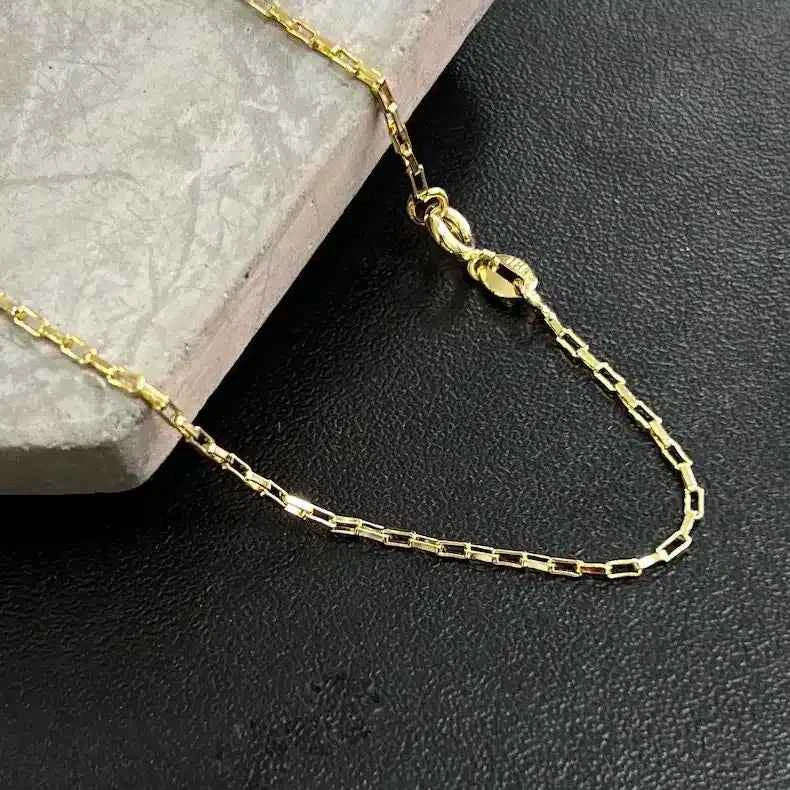 CORRENTE CARTIER 70CM BANHADA EM OURO 18K - COR298