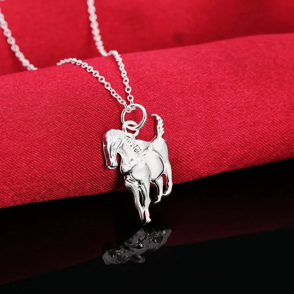 COLAR CAVALO PRATA 925 - PR0693