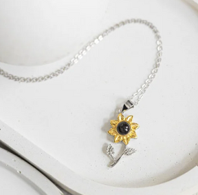 Sunflower™️ | PINGENTE PERSONALIZADO | COLAR COM FOTO