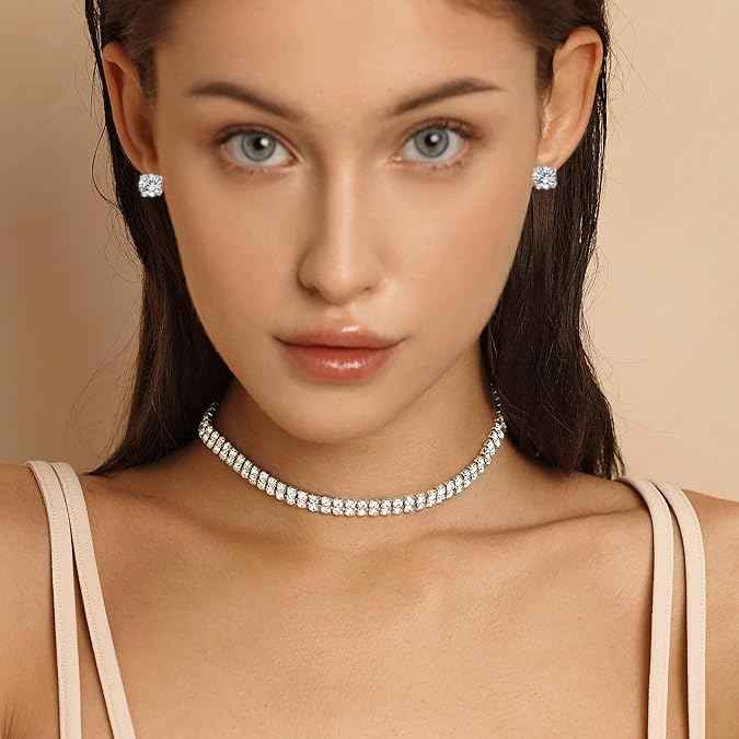 CONJUNTO PRATA 925 ZIRCÔNIAS - CONJ194
