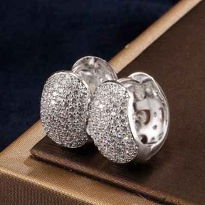 BRINCOS ARGOLINHAS PRATA 925 - BR921