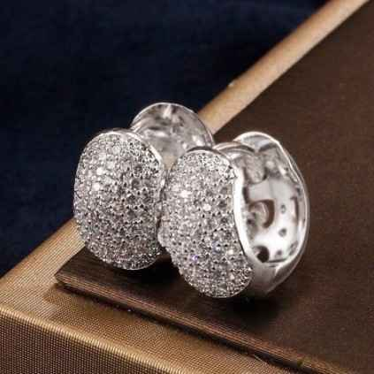 BRINCOS ARGOLINHAS PRATA 925 - BR921