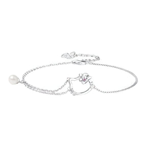 PULSEIRA HELLO KITTY PRATA 925 - PUL1335