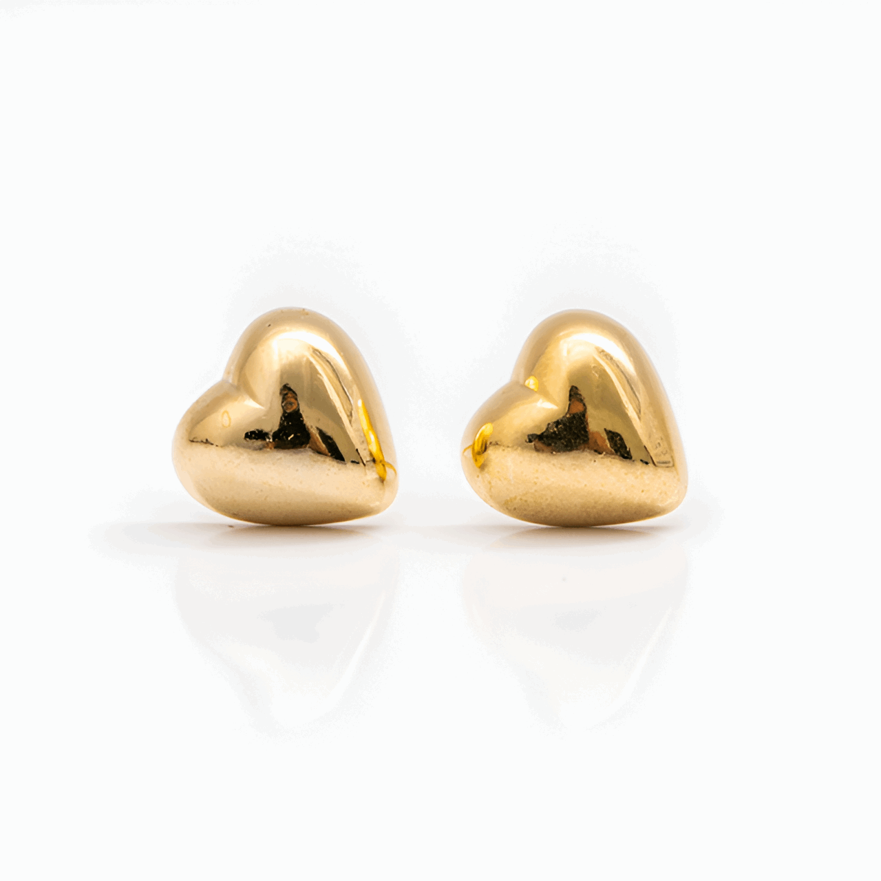 BRINCO CORAÇÕES BANHADO EM OURO 18K - BRSI399