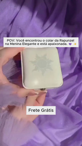 COLAR RAPUNZEL GIRATÓRIO CRAVEJADO - GARG333
