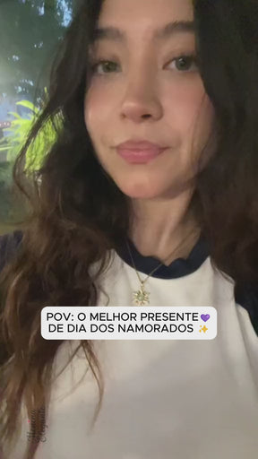 COLAR SOL RAPUNZEL CRAVEJADO BANHADO EM OURO 18K - GARG168