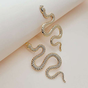 BRINCO COBRA BANHADO EM OURO 18K - BR476