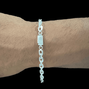 PULSEIRA CADEADO PRATA 925 - PUL174