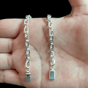 PULSEIRA CADEADO PRATA 925 - PUL174