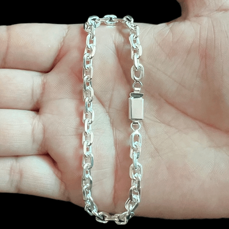 PULSEIRA CADEADO PRATA 925 - PUL174