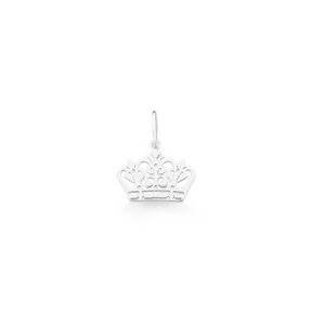 COLAR COROA RAINHA PRATA 925 - PR690