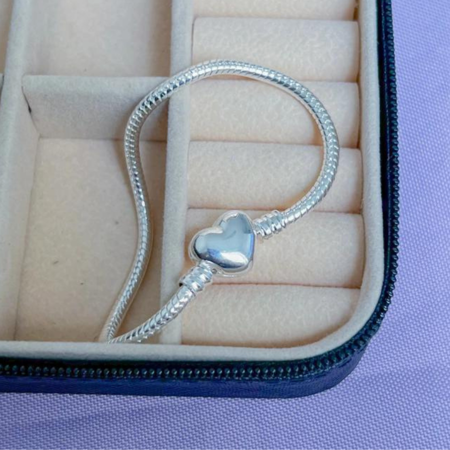 PULSEIRA PANDORA CORAÇÃO PRATA 925 - PUL1528