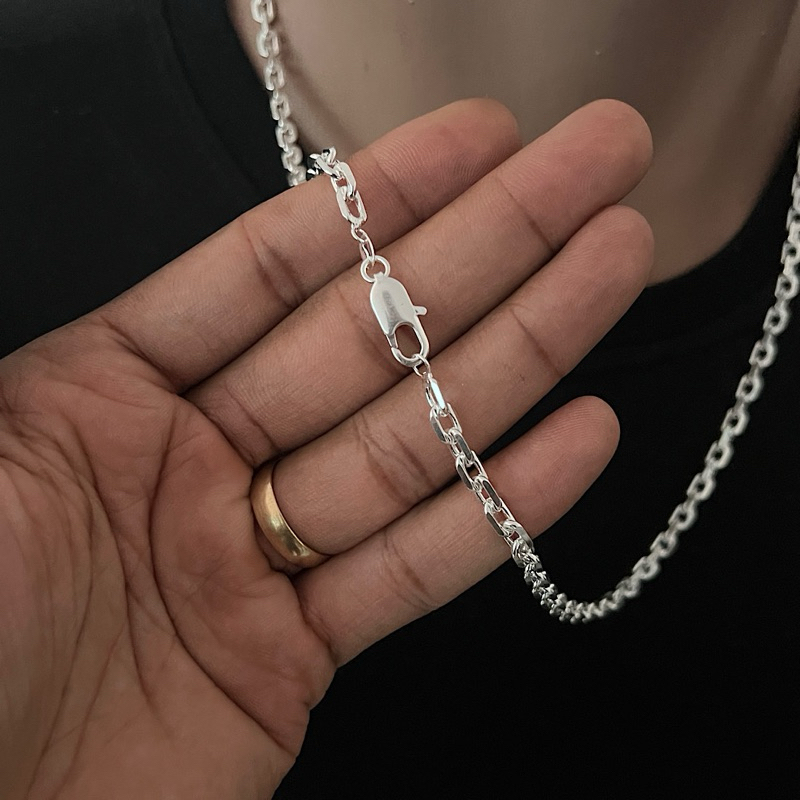 CORRENTE CARTIER 70CM PRATA 925 - COPR889